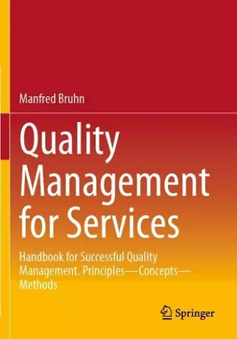 Quality Management for Services cover