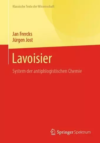 Lavoisier cover