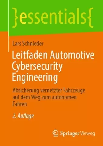 Leitfaden Automotive Cybersecurity Engineering cover