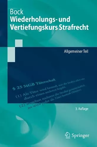 Wiederholungs- und Vertiefungskurs Strafrecht cover