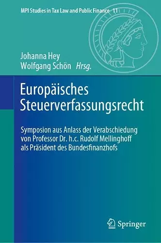 Europäisches Steuerverfassungsrecht cover