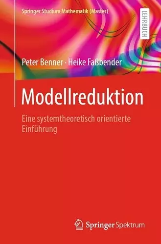 Modellreduktion cover
