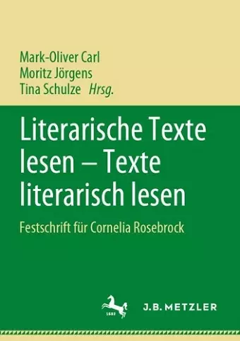 Literarische Texte lesen – Texte literarisch lesen cover