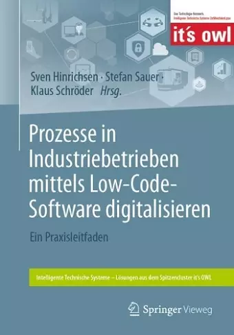 Prozesse in Industriebetrieben mittels Low-Code-Software digitalisieren cover