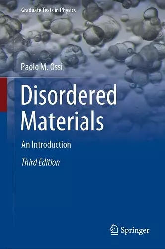 Disordered Materials cover