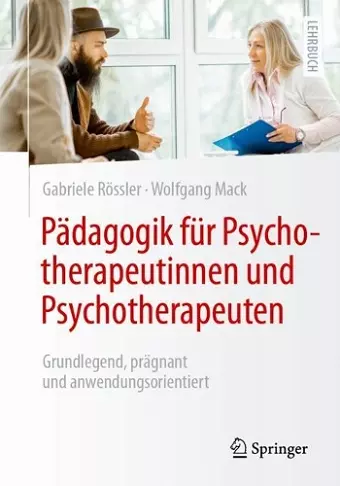 Pädagogik für Psychotherapeutinnen und Psychotherapeuten cover