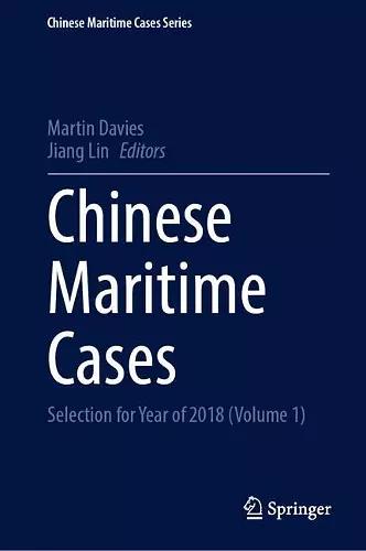 Chinese Maritime Cases cover