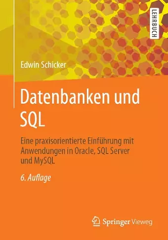 Datenbanken und SQL cover