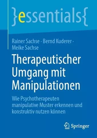 Therapeutischer Umgang mit Manipulationen cover