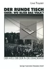 Der Runde Tisch. Oder: Wo blieb das Volk? cover