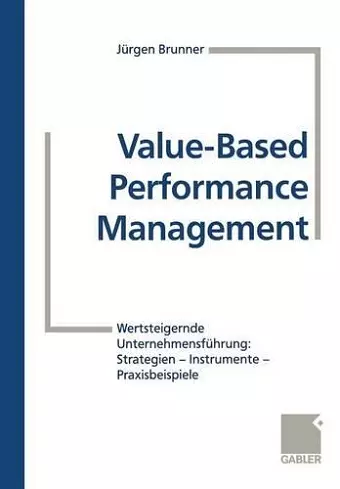 Value-Based Performance Management cover