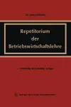 Repetitorium der Betriebswirtschaftslehre cover