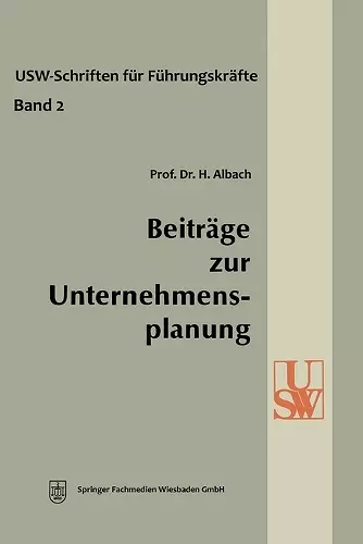 Beiträge zur Unternehmensplanung cover