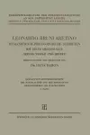 Leonardo Bruni Aretino. Humanistisch-Philosophische Schriften cover