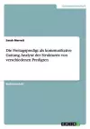 Die Freitagspredigt als kommunikative Gattung. Analyse der Strukturen von verschiedenen Predigten cover