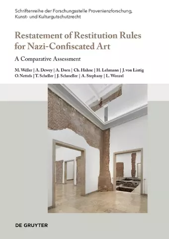 Restatement of Restitution Rules for Nazi-Confiscated Art cover