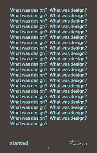What was design? cover