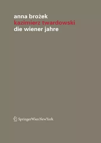 Kazimierz Twardowski cover