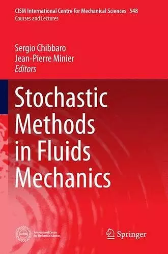 Stochastic Methods in Fluid Mechanics cover