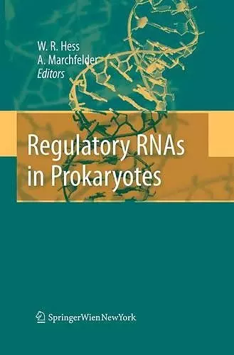 Regulatory RNAs in Prokaryotes cover