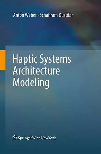 Haptic Systems Architecture Modeling cover