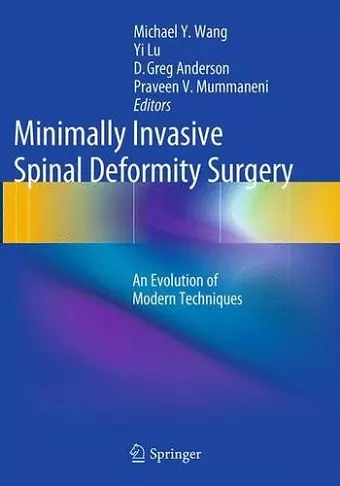 Minimally Invasive Spinal Deformity Surgery cover