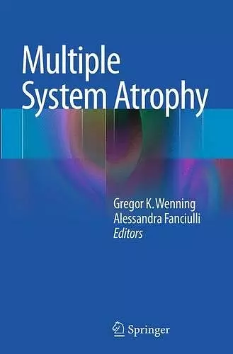 Multiple System Atrophy cover