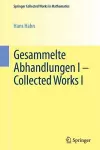 Gesammelte Abhandlungen I - Collected Works I cover