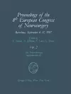 Proceedings of the 8th European Congress of Neurosurgery, Barcelona, September 6–11, 1987 cover