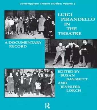 Luigi Pirandello in the Theatre cover