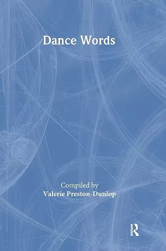 Dance Words cover