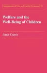 Welfare and the Well-Being of Children cover