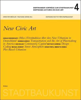 Dortmunder Lectures on Civic Art 4 cover