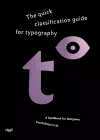 The quick classification guide for typography cover