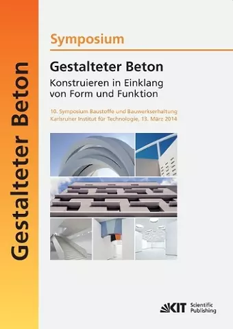 Gestalteter Beton - Konstruieren in Einklang von Form und Funktion cover