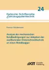 Analyse der mechanischen Randbedingungen zur Adaption der oszillierenden Hinterschneidtechnik an einen Mobilbagger cover