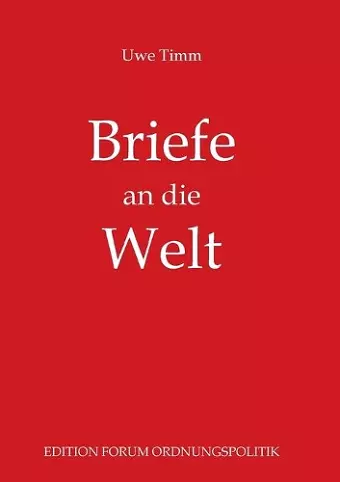 Briefe an die Welt cover