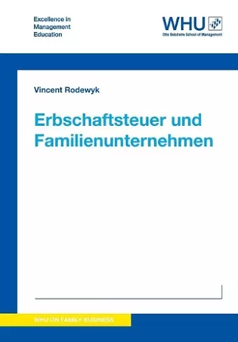 Erbschaftsteuer und Familienunternehmen cover