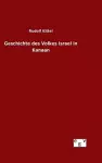 Geschichte des Volkes Israel in Kanaan cover