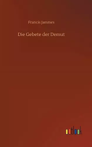 Die Gebete der Demut cover