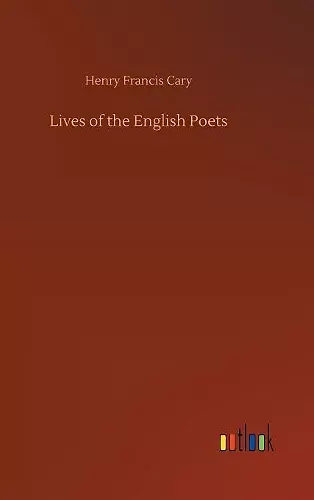 Lives of the English Poets cover