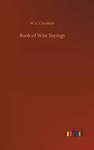 Book of Wise Sayings cover