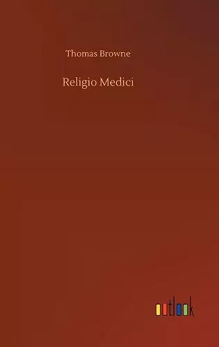 Religio Medici cover