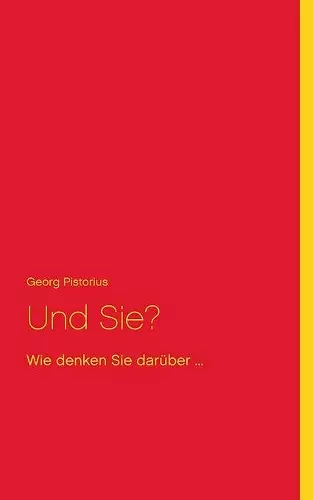 Und Sie? cover