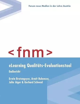 eLearning Qualitäts-Evaluationstool cover