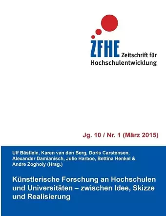 Künstlerische Forschung an Hochschulen und Universitäten cover