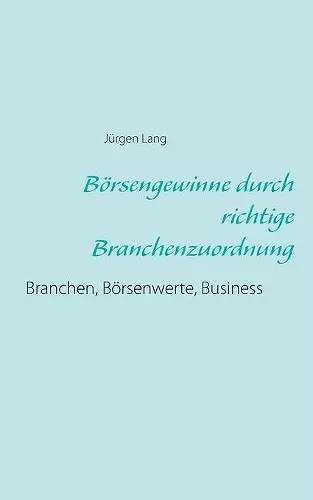 Börsengewinne durch richtige Branchenzuordnung cover