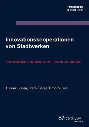 Innovationskooperationen von Stadtwerken cover