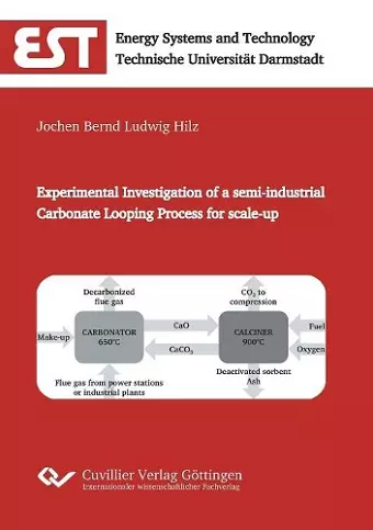 Experimental Investigation of a semi-industrial Carbonate Looping Process for scale-up cover