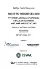 Waste-to-Resources 2021. 9th International Symposium Circular Economy, MBT, MRF and Recycling cover